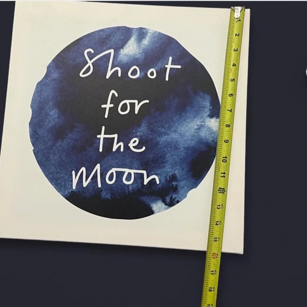 IKEA PJÄTTERYD Canvas Wall Art Set “Shoot For The Moon”